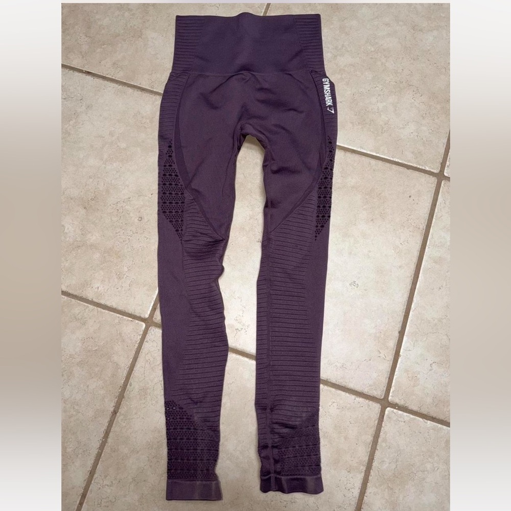 Gymshark Plum High-Rise Seamless Leggings